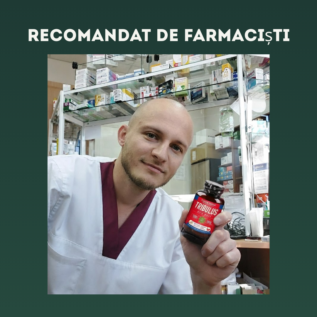 ZDRAVAR 3-în-1 Forte (Tribulus, Maca & Armurariu)
