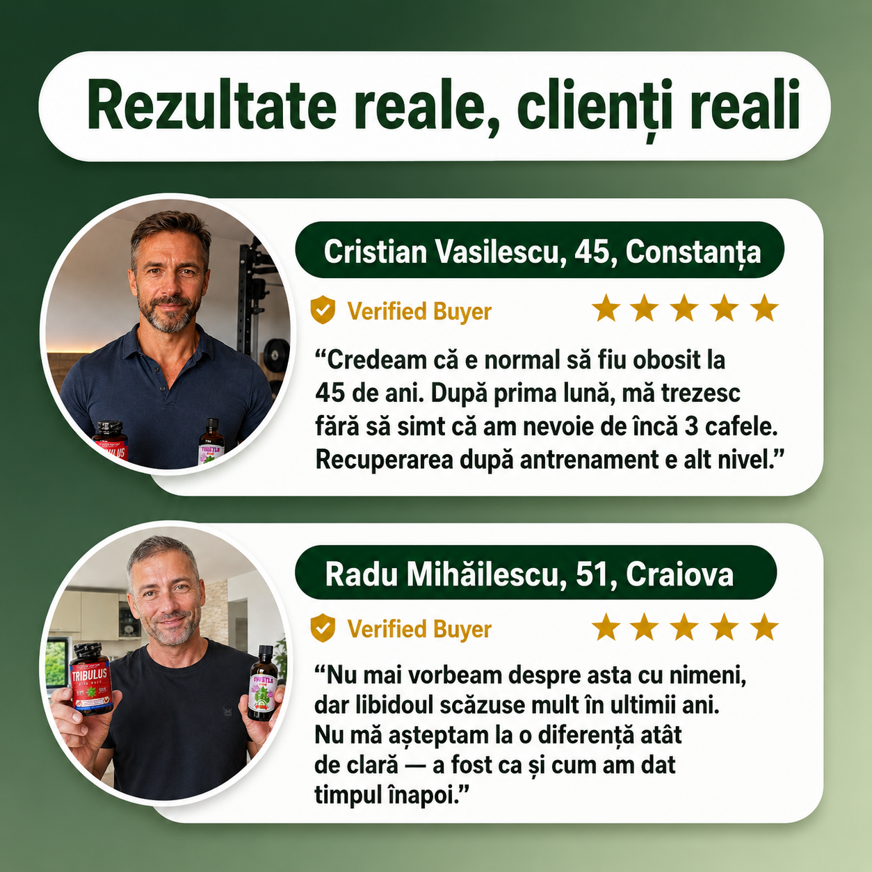 ZDRAVAR - rezultate reale clienti reali (exemplu)